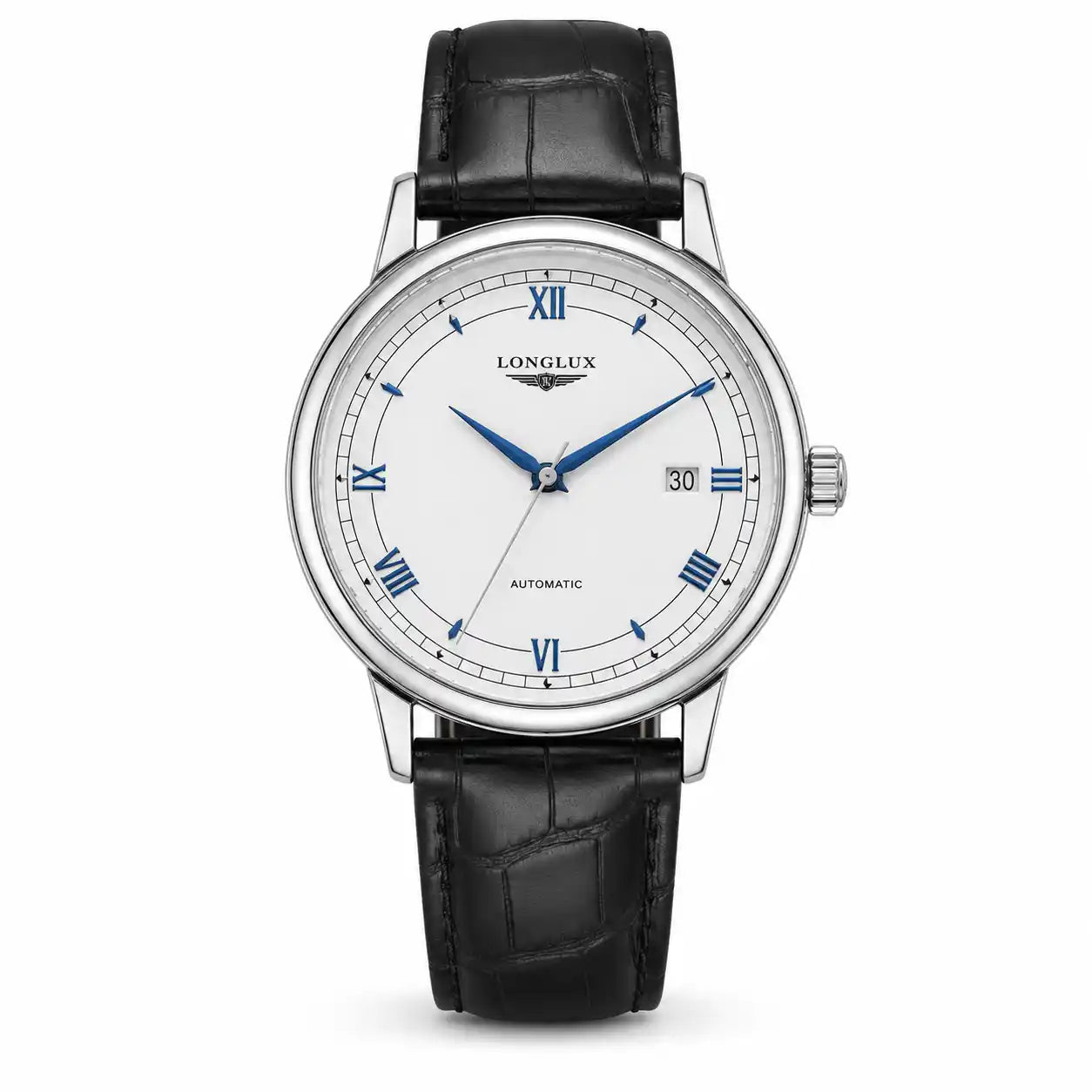 WINDSOR BLACK LEATHER 40MM