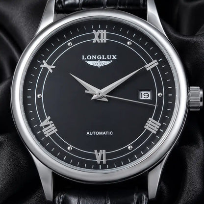 WINDSOR BLACK LEATHER 40MM