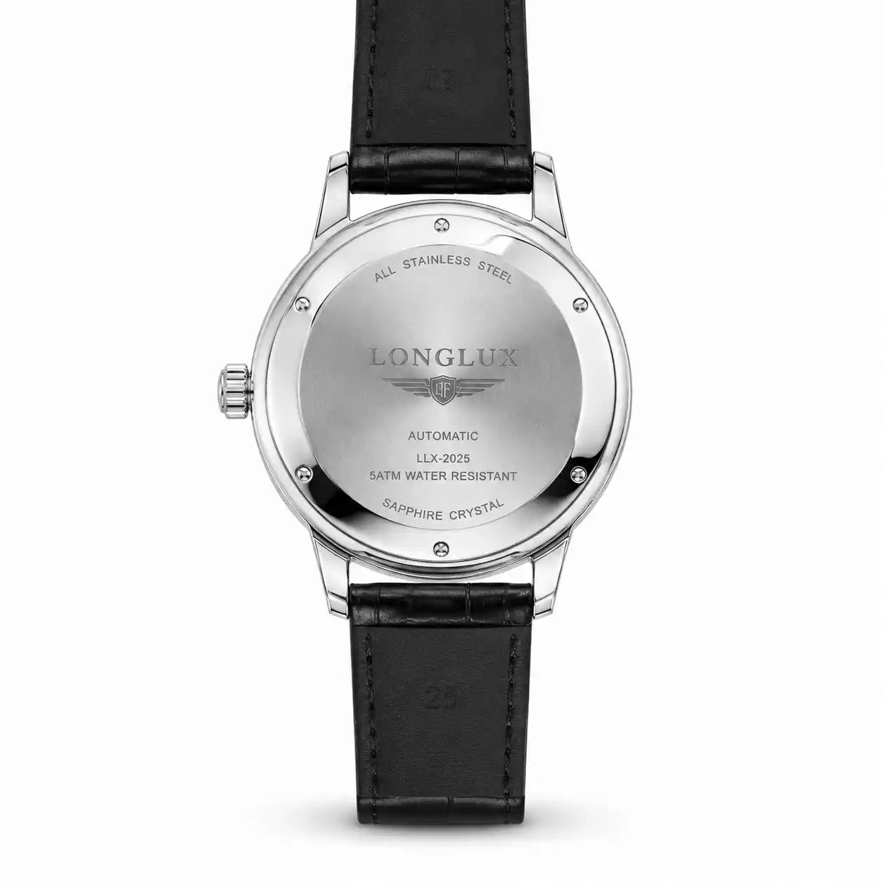 WINDSOR BLACK LEATHER 40MM