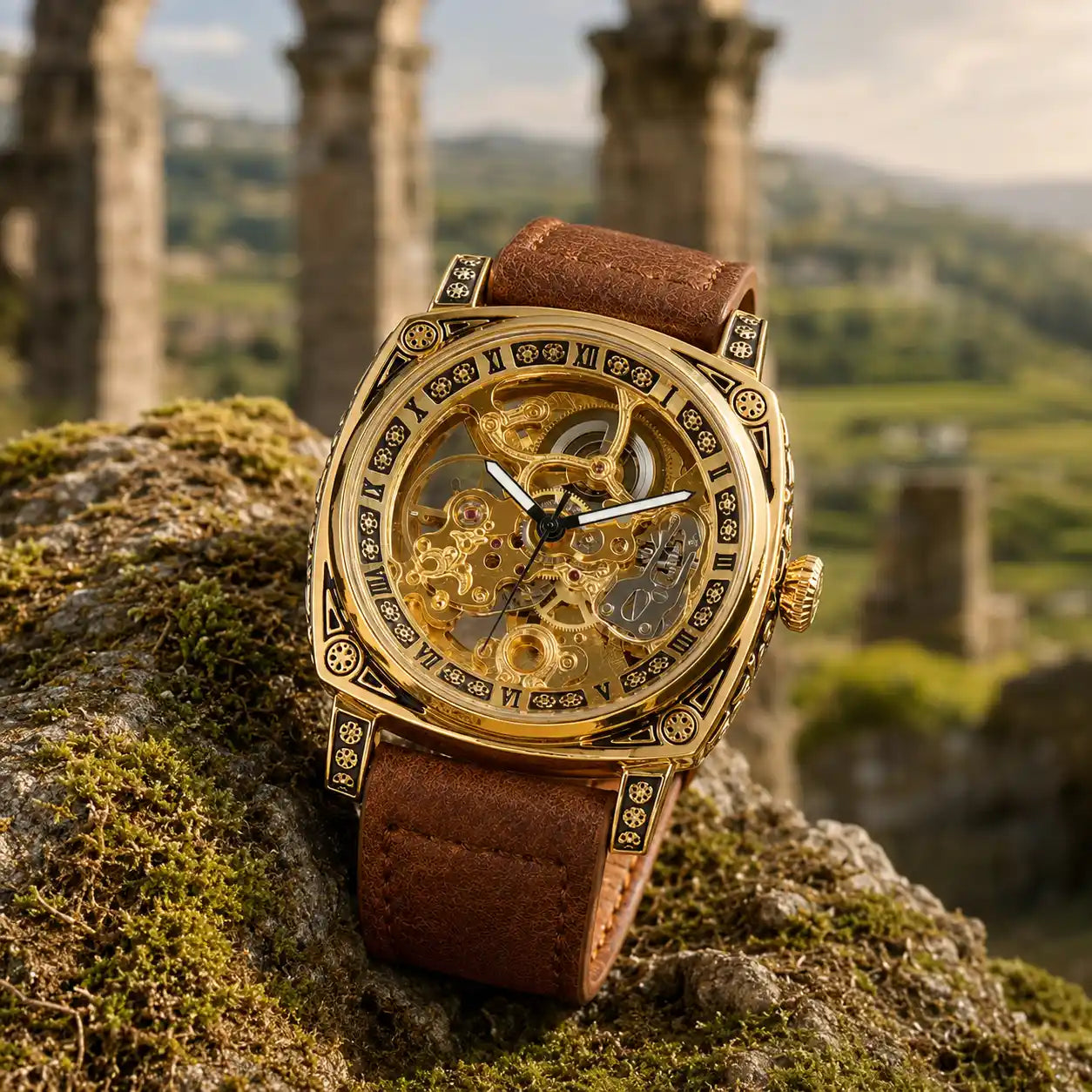 LEATHER ZURICH 42MM
