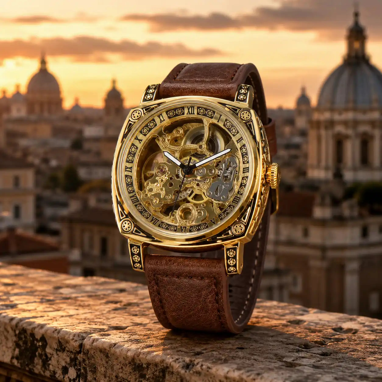 LEATHER ZURICH 42MM
